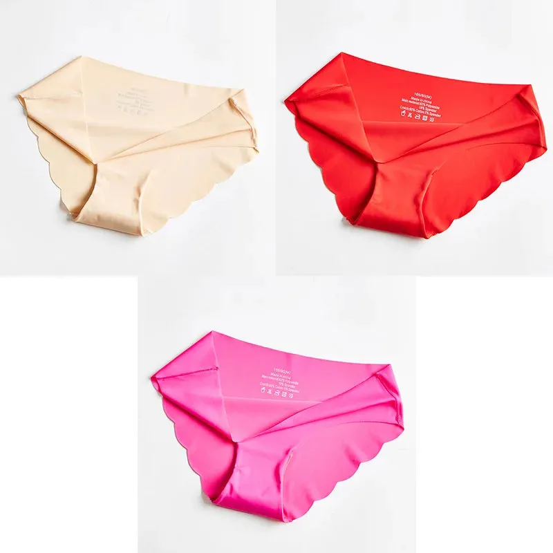 3Pcs Women's Panties Seamless Underwear For Woman Sexy Lingerie Briefs Female Lingerie Sports Women Underwear Intimates