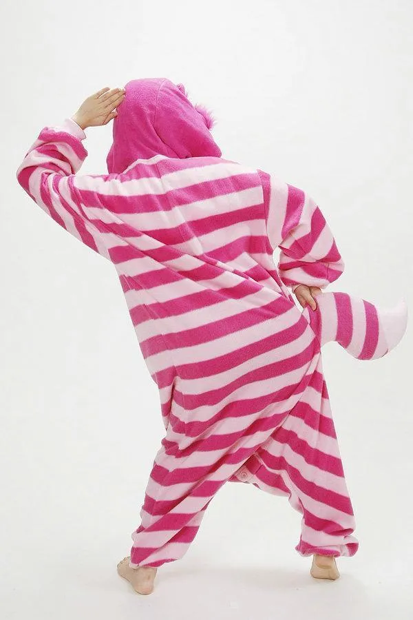 Adult Cheshire Cat Onesies Hoodie Kigurumi Pajamas Costumes