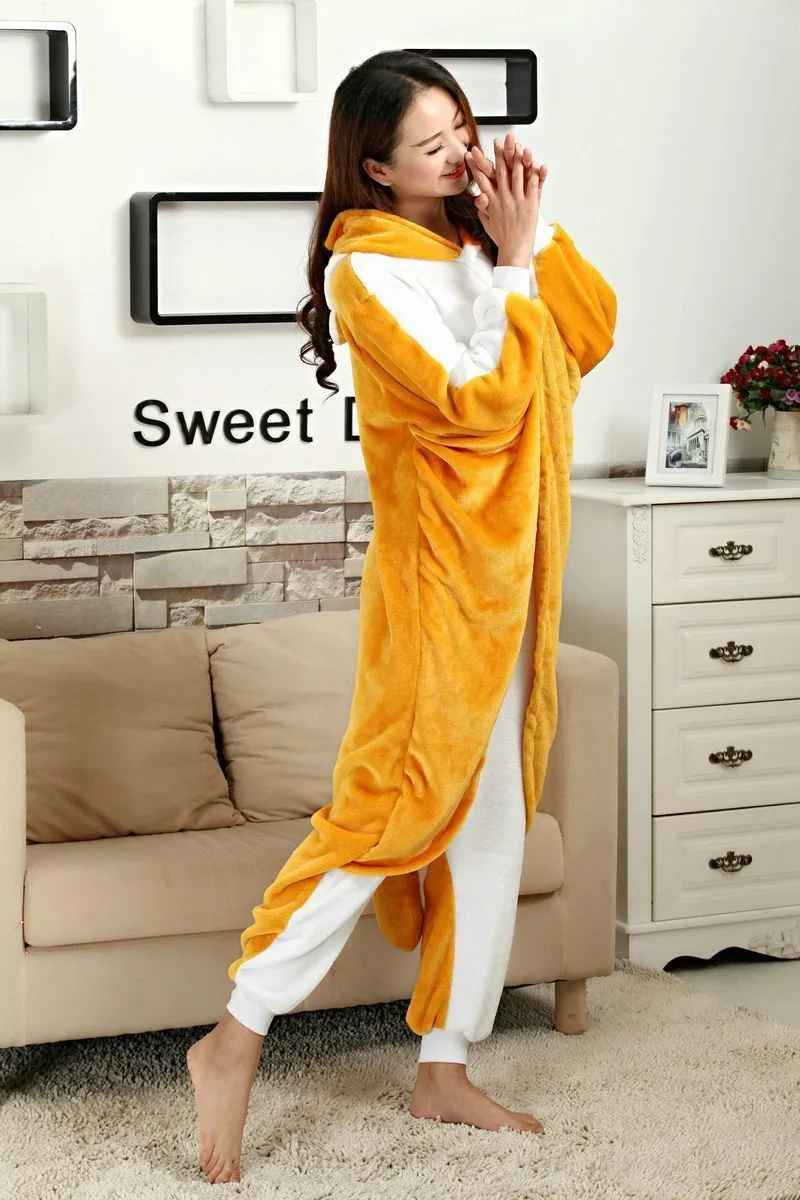 Adult Flying Squirrel Animal Onesies Hoodie Kigurumi Pajamas