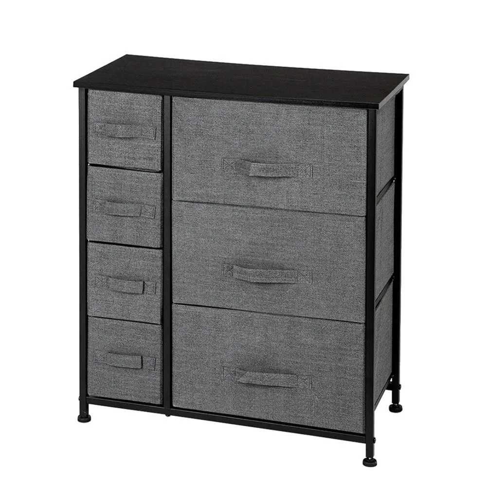 AMYOVE 7-Drawer Dresser Storage Cabinet for Bedroom Hallway Closet Office Organizer