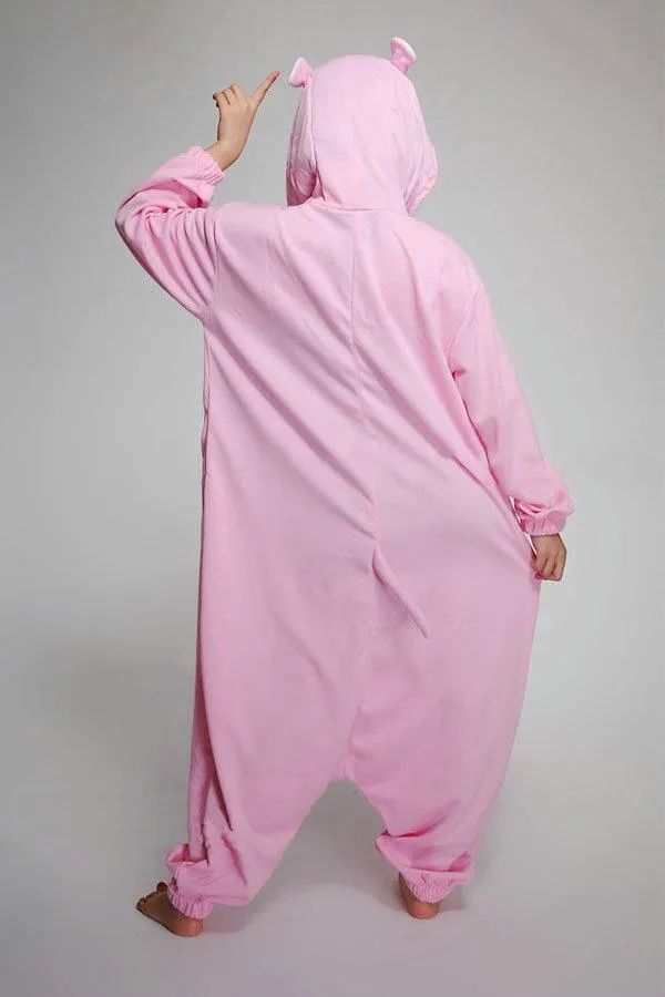 Animal Adult Hippo Onesies Hoodie kigurumi Pajamas costume