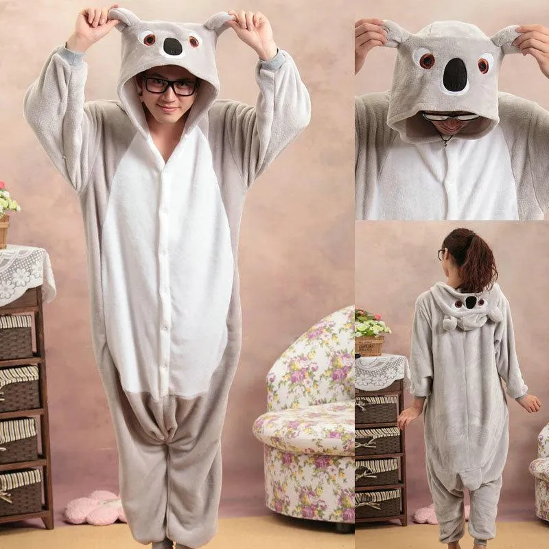 Animal Adult Koala Onesies Hoodie kigurumi costume Pajamas