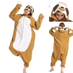 Animal Adult Sloth Onesies Hoodie kigurumi Costume Pajamas