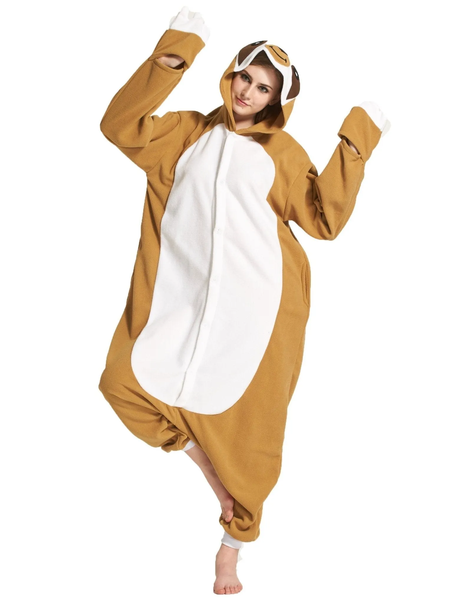 Animal Adult Sloth Onesies Hoodie kigurumi Costume Pajamas