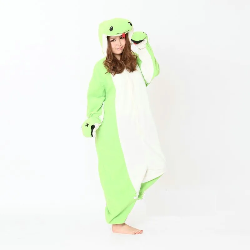 Animal Adult Snake Onesies Hoodie Kigurumi Costume Pajamas