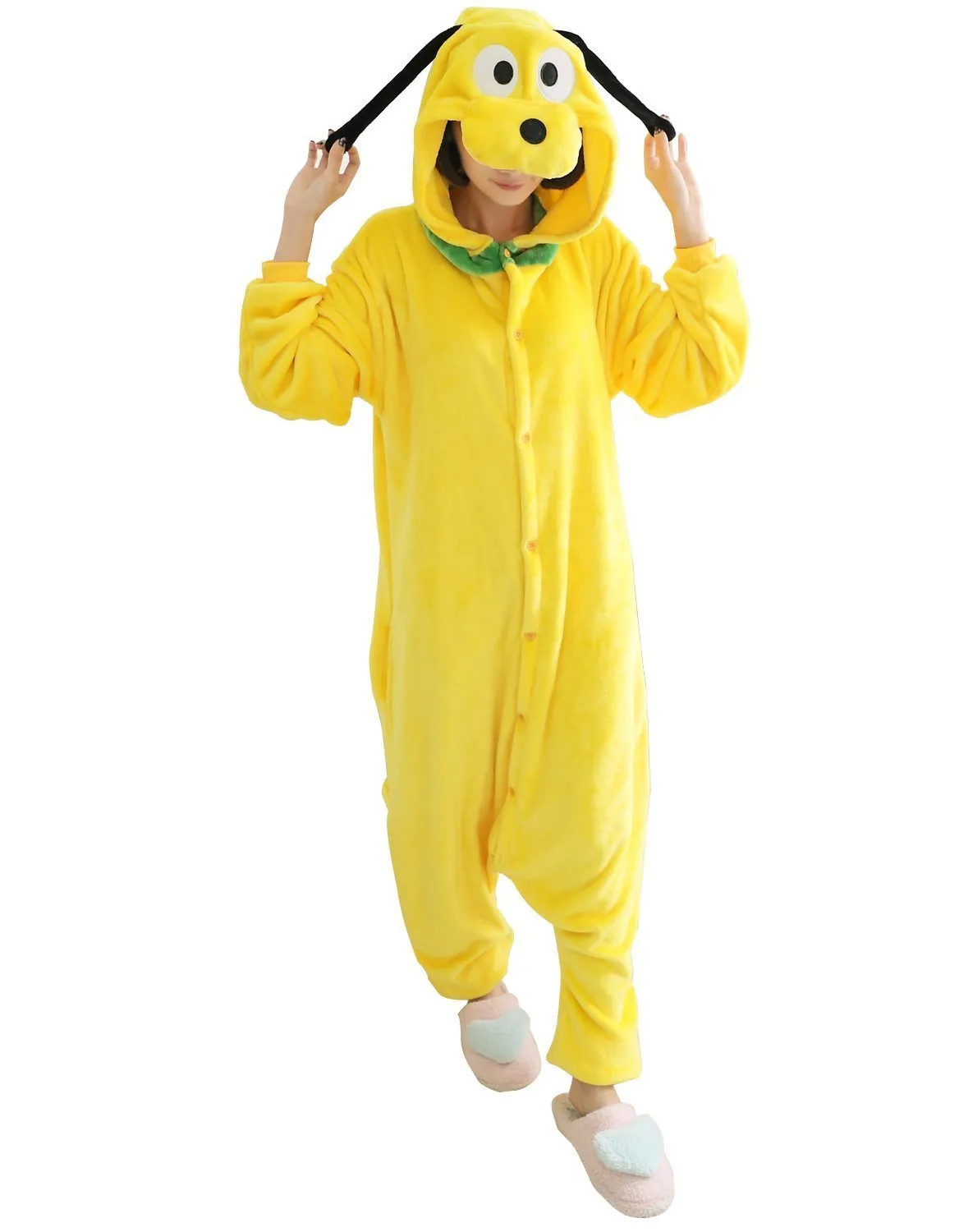 Animal Pluto Dog Onesie Adult Kigurumi Hoodie Costume Pajamas