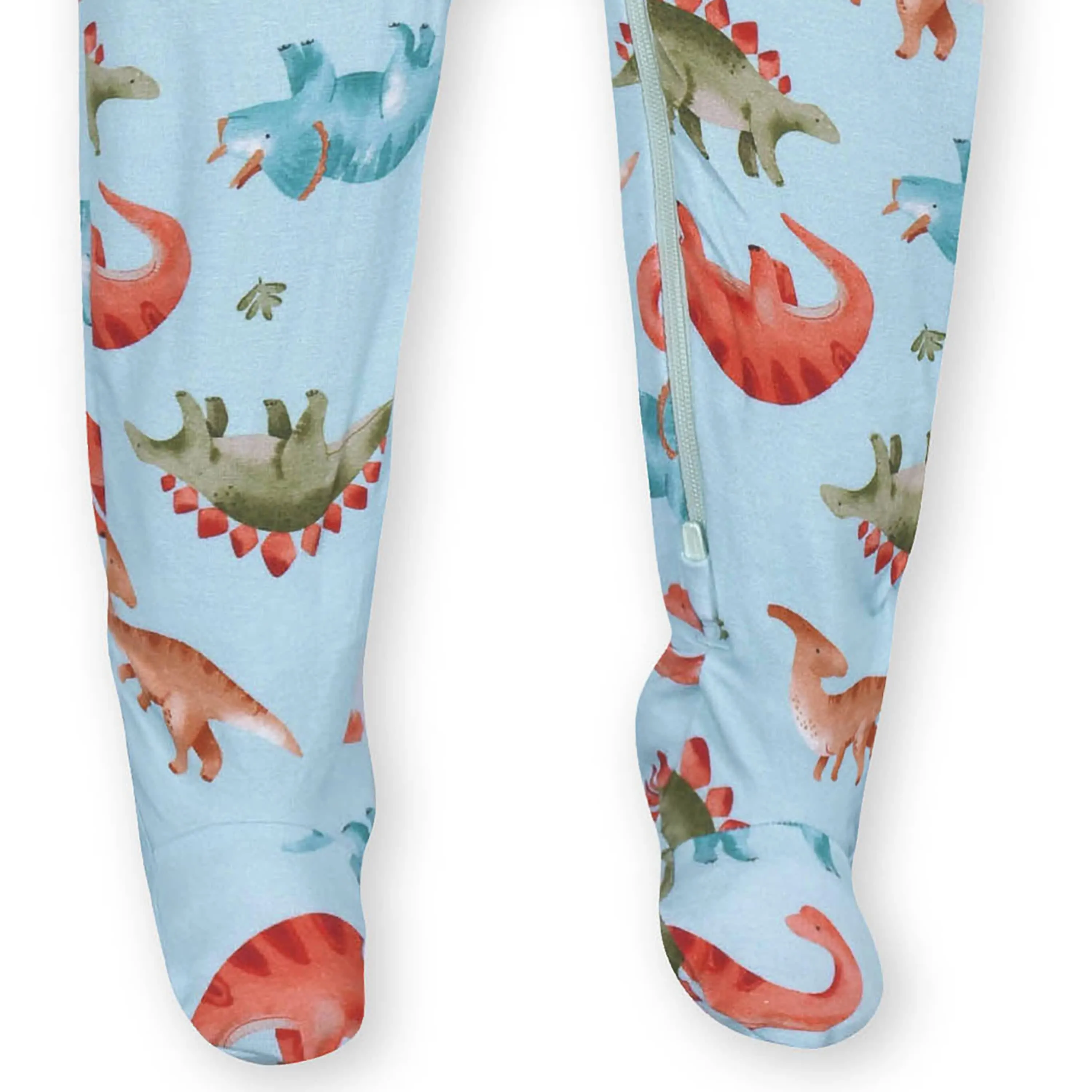 Baby & Toddler Snugosaurous Buttery Soft Viscose Made from Eucalyptus Snug Fit Footed Pajamas