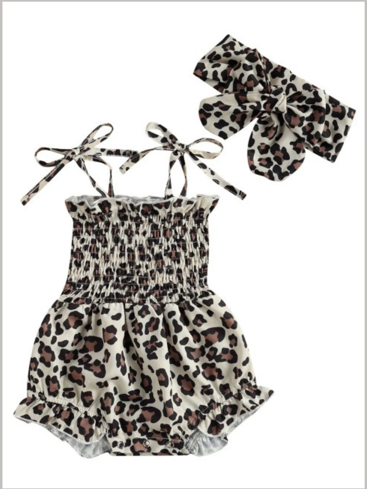 Baby Jungle Print Onesie