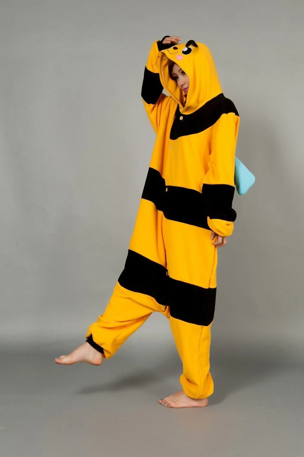 Bee Pajamas Kigurumi Onesies Hoodie Animal Costume