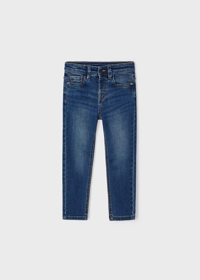 Boys Slim Fit 504 Denim Jeans  | 018 Medium Wash