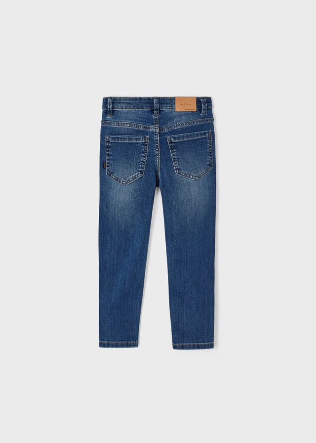 Boys Slim Fit 504 Denim Jeans  | 018 Medium Wash