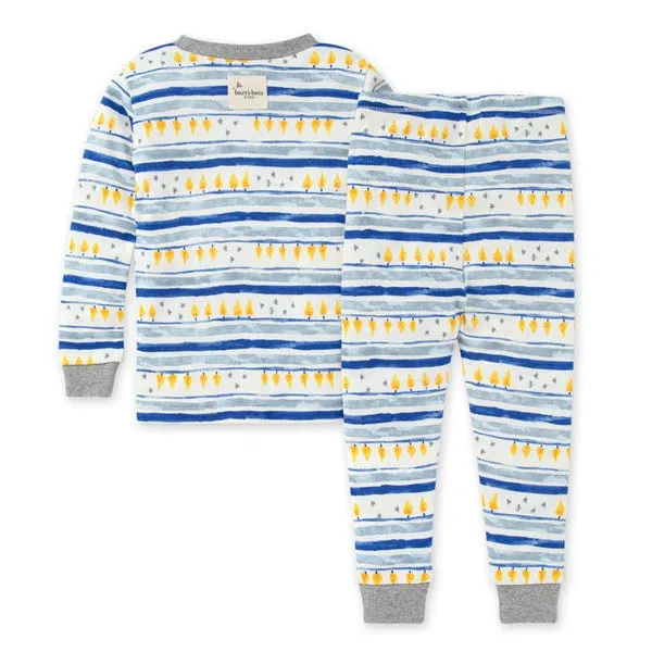 Burt's Bees Organic Two-Piece Pajamas Night Lights