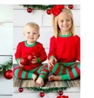 Christmas Family Striped Matching Outfit