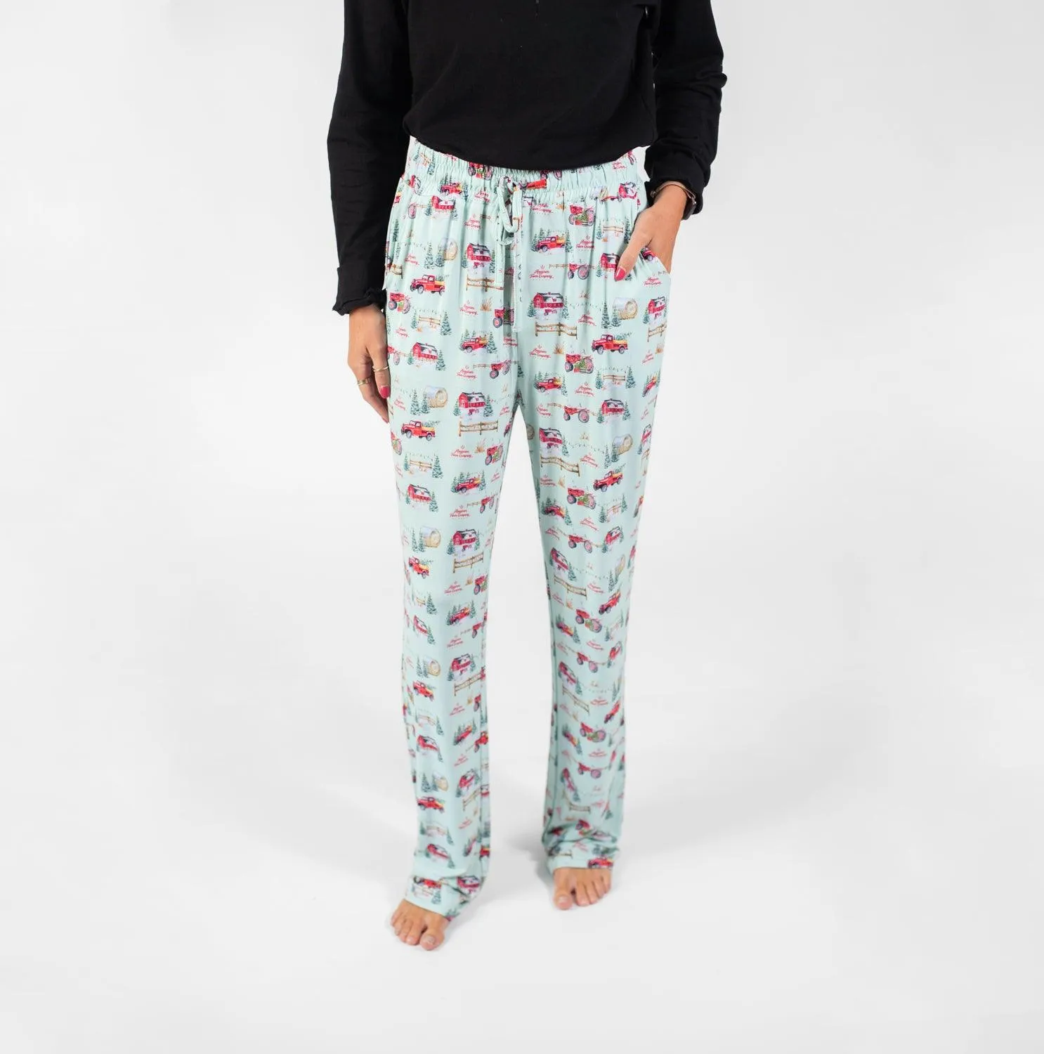 Christmas on the Farm Bamboo Pajama Pants