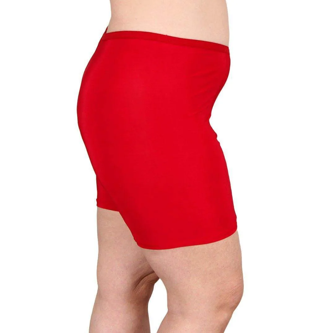 Classic Moisture Wicking Slip Short 6" | Red