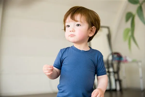 Colorful Navy Short Sleeve Pajamas