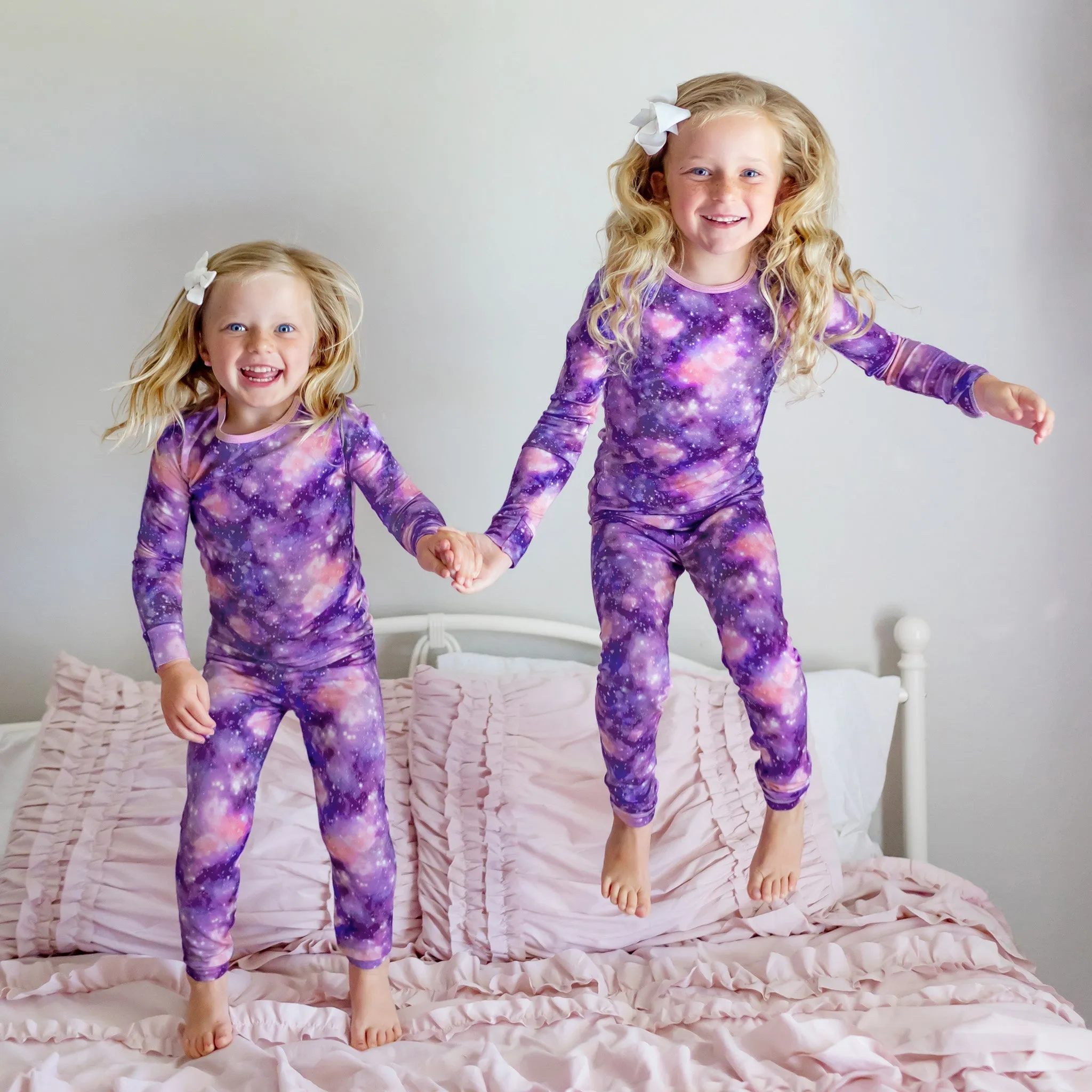 Diamonds In The Sky Long Sleeve Pajama Set (2t-12y)