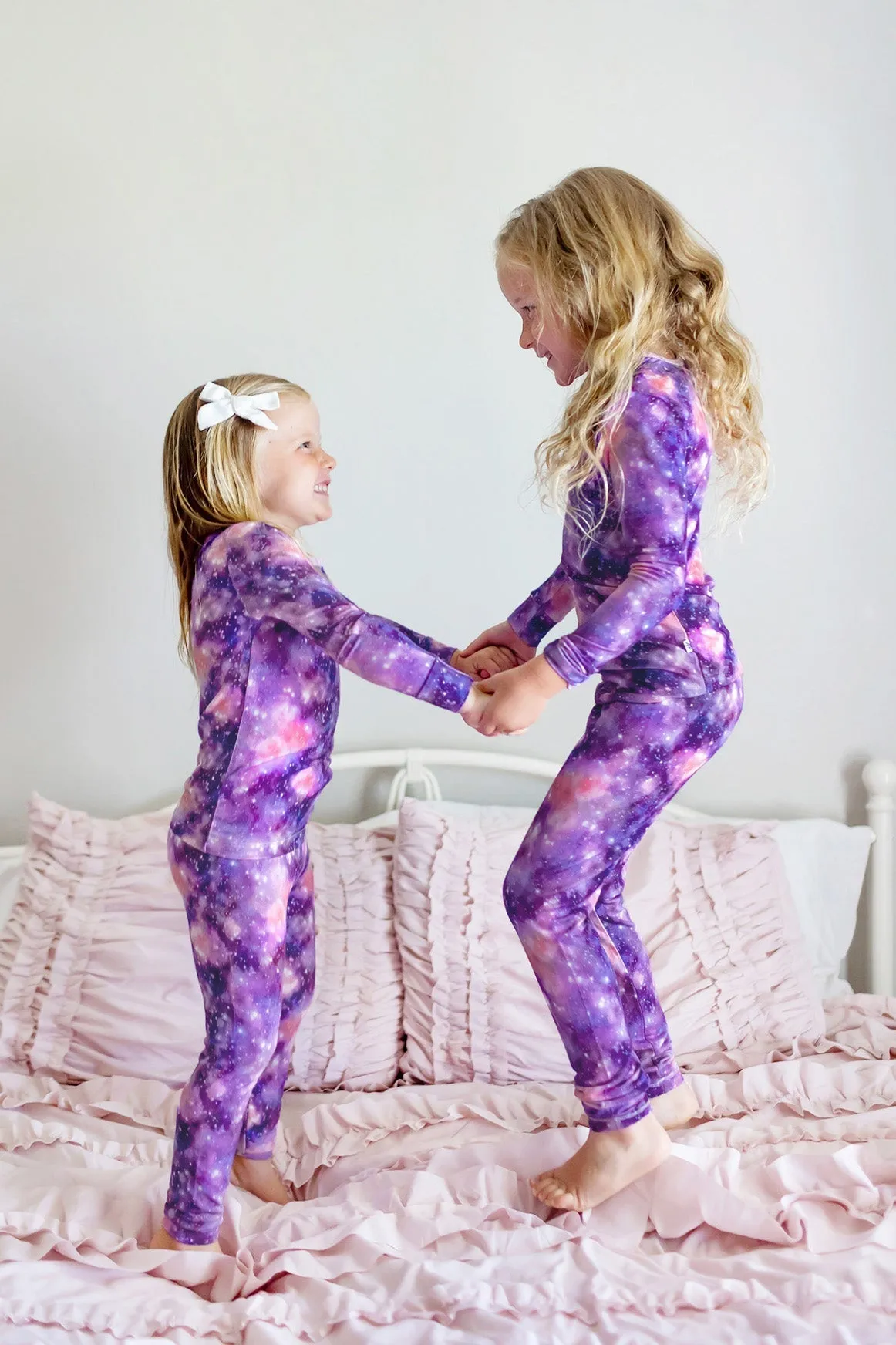 Diamonds In The Sky Long Sleeve Pajama Set (2t-12y)