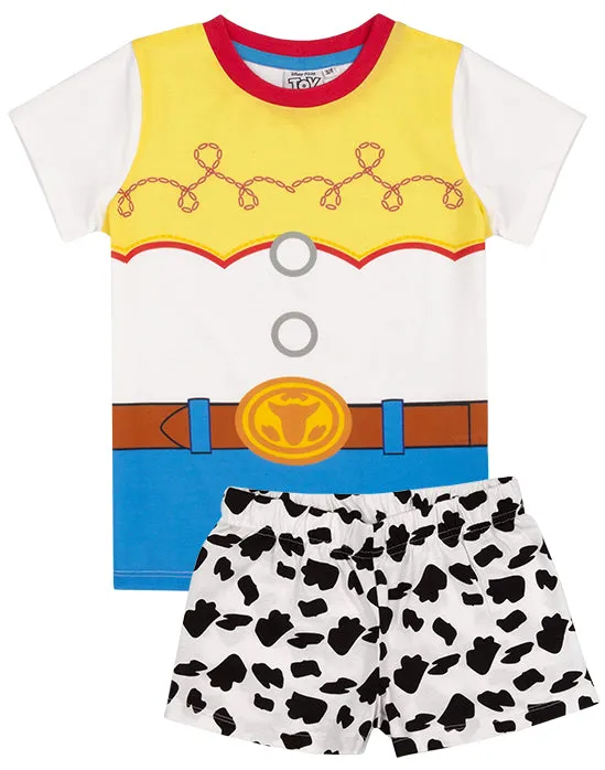 Disney Toy Story Girls Pyjamas Long OR Short Bottoms Options