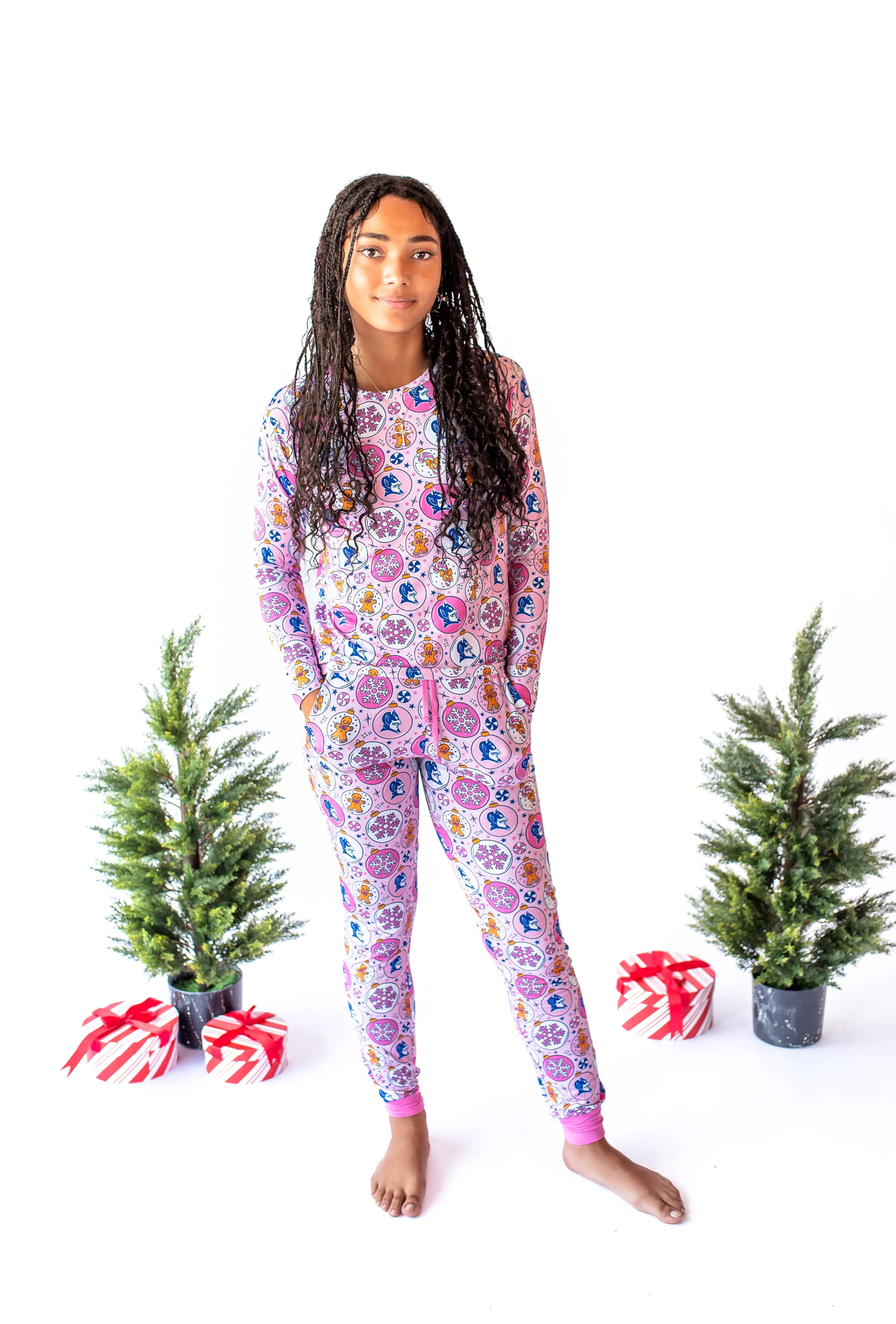 Duke University® Christmas Youth Set- Pink