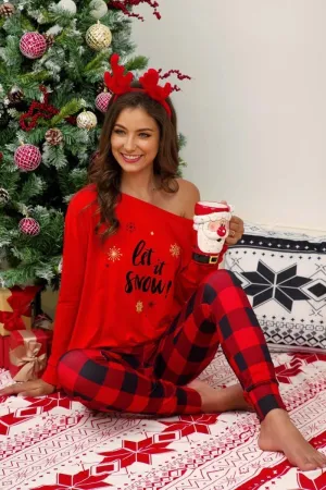 Dunnmall Christmas Casual Pajamas