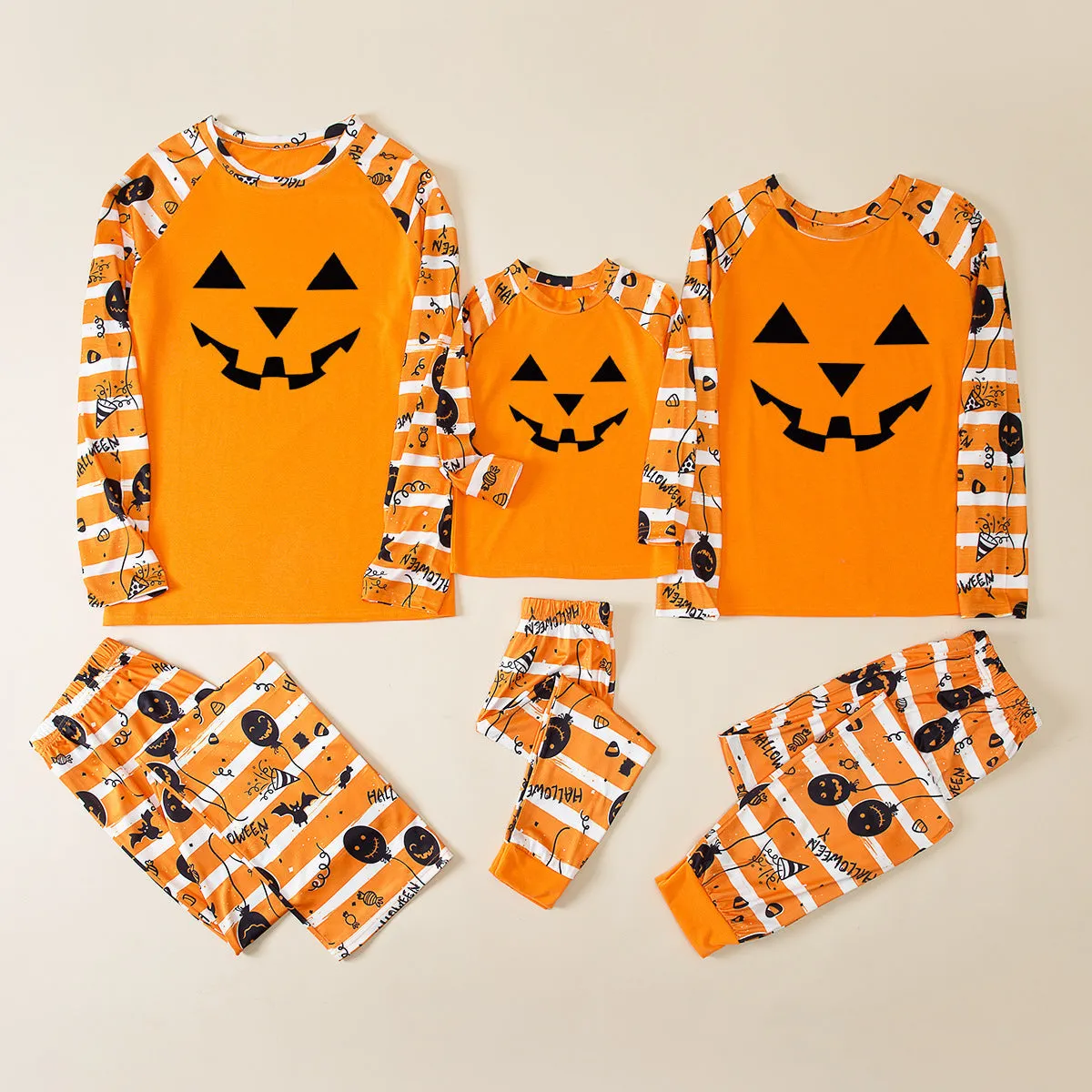 Family Matching Halloween Parent-child Pajamas Set