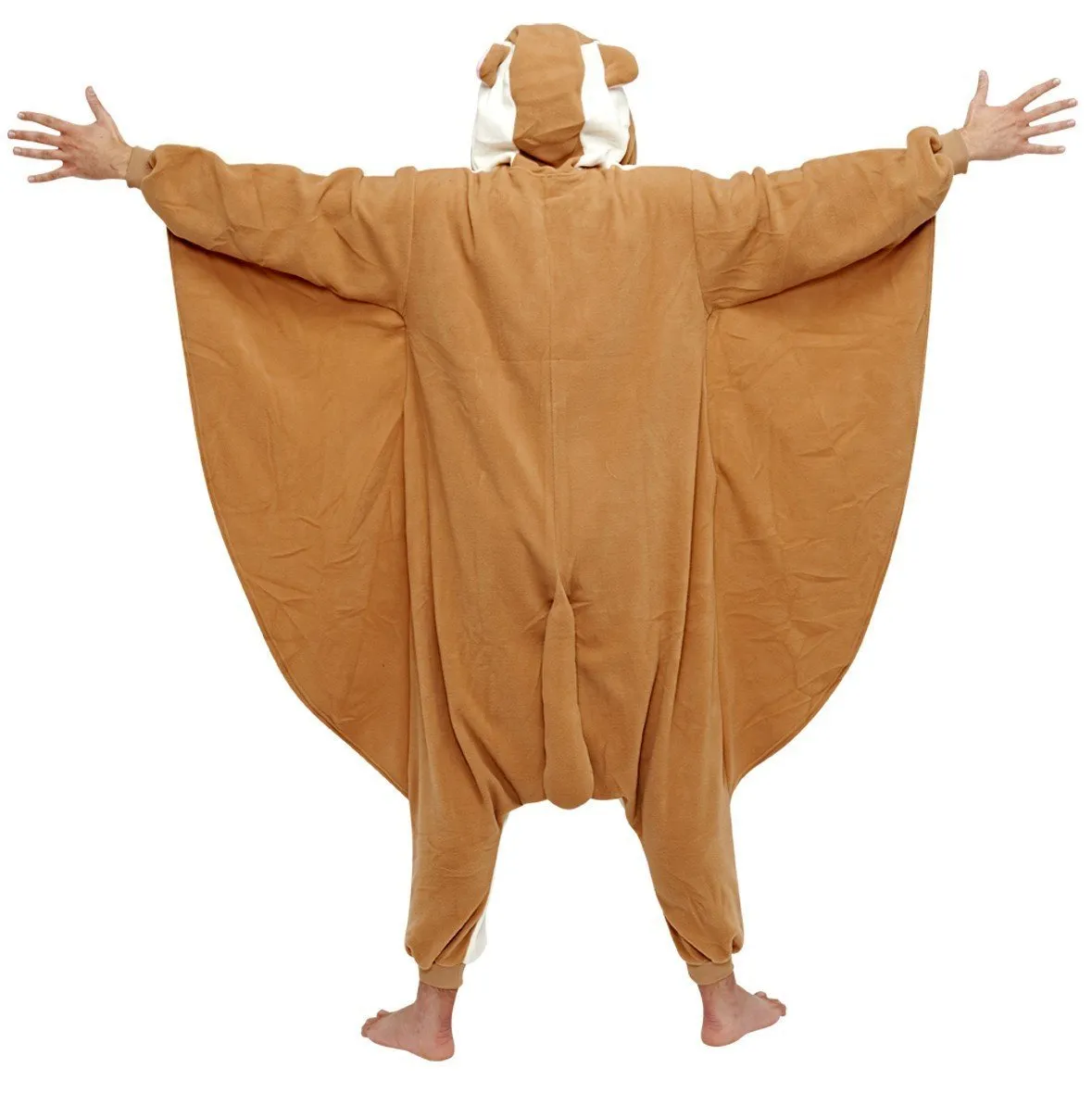 Flying Squirrel Kigurumi Onesies for Adult Hoodie Pajamas Animal Costume