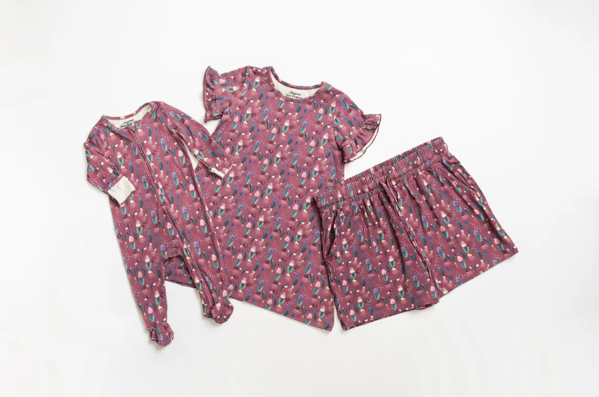 Garden Pajamas Bamboo Shorts