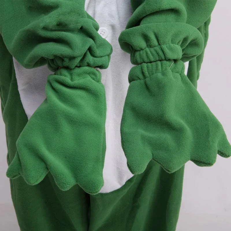 Green Frog Onesies Hoodie Costume Kigurumi Pajamas