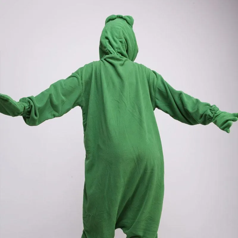 Green Frog Onesies Hoodie Costume Kigurumi Pajamas