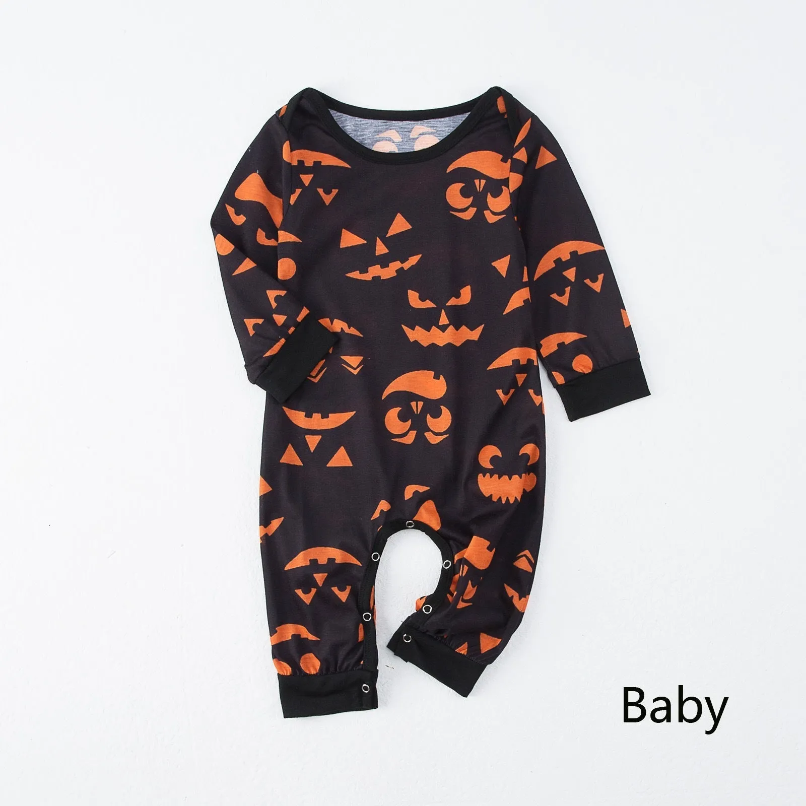 Halloween Family Pajama Glow-in-the-Dark Print Set