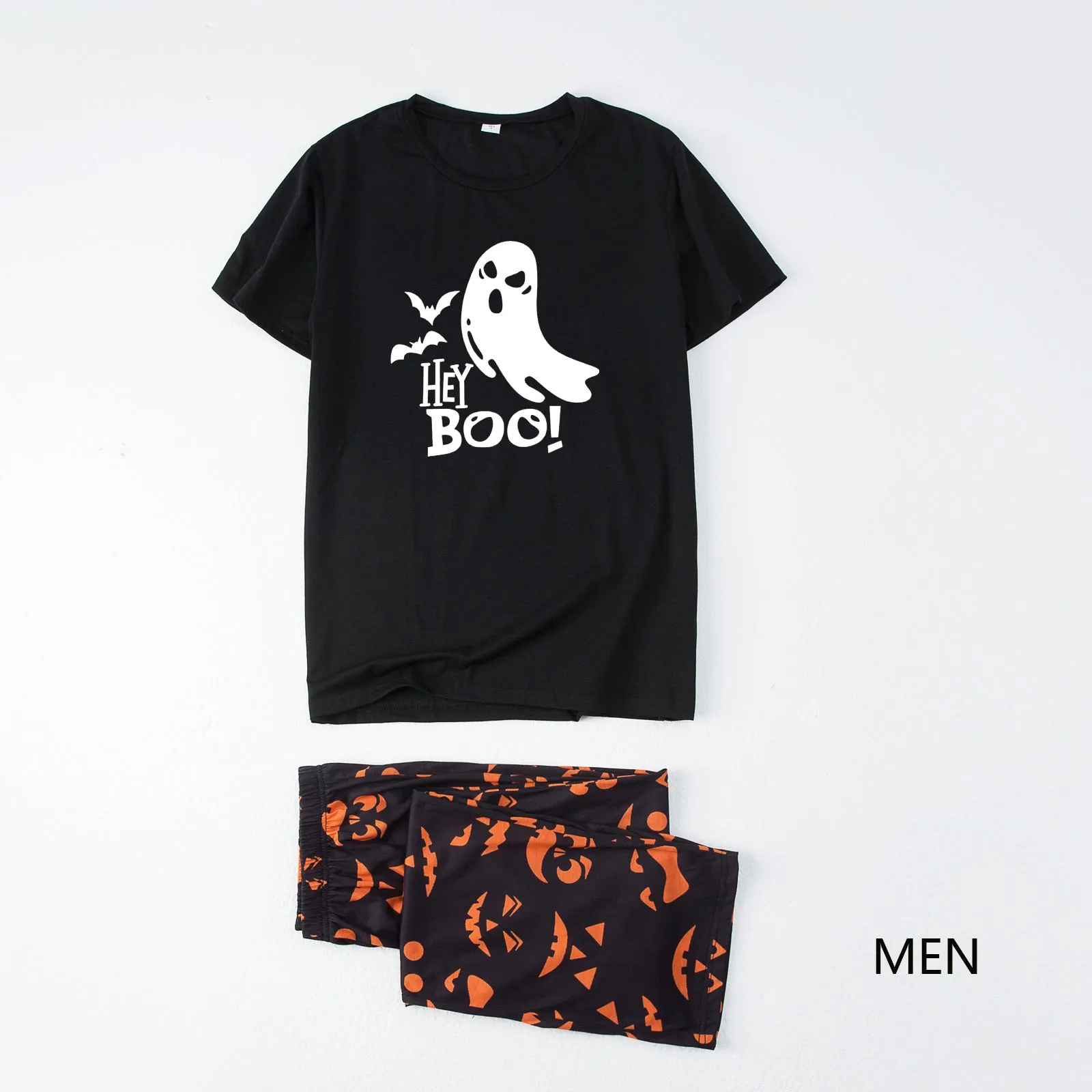 Halloween Family Pajama Glow-in-the-Dark Print Set