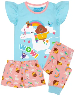 Hey Duggee Girls Pyjamas Long Or Short Bottoms