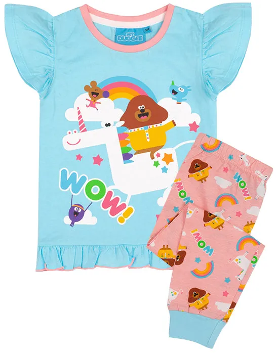 Hey Duggee Girls Pyjamas Long Or Short Bottoms