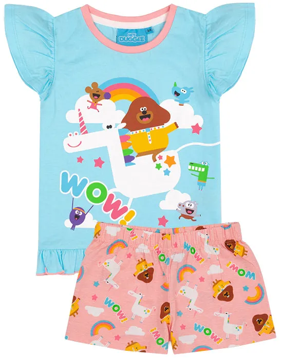 Hey Duggee Girls Pyjamas Long Or Short Bottoms