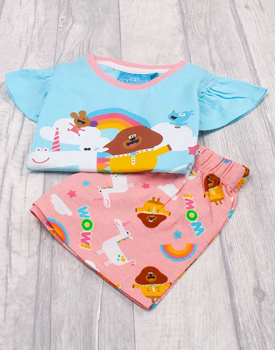 Hey Duggee Girls Pyjamas Long Or Short Bottoms