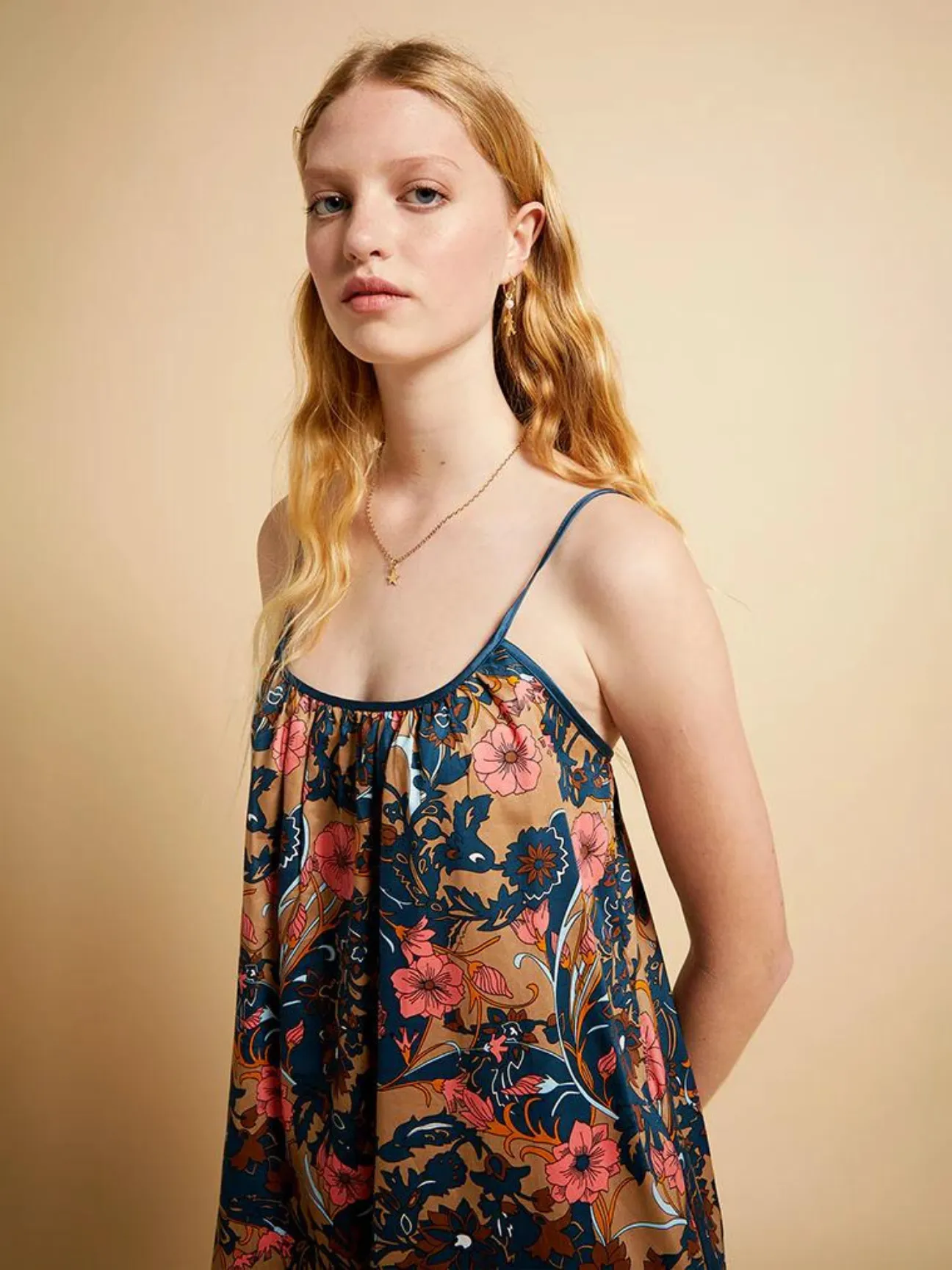 Karen Walker 60s Floral Strappy Nightie