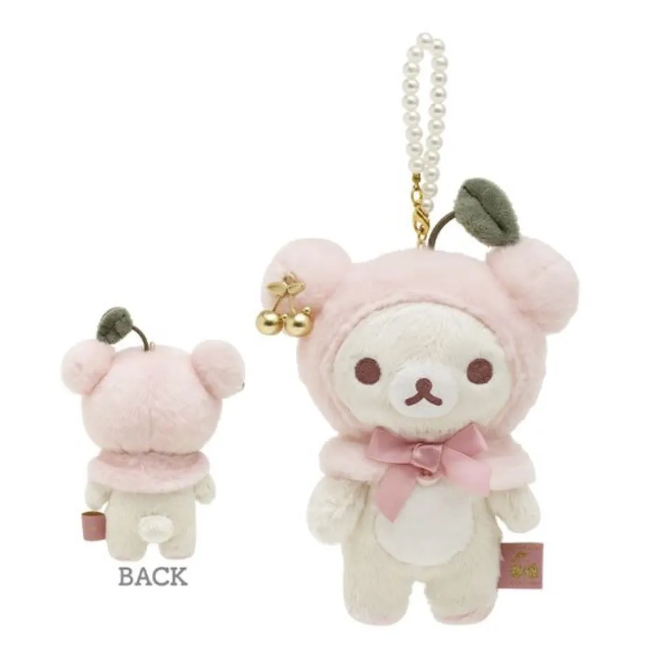 Ko-Rilakkuma ChairoiKoguma Shining Jewel Cherry Tote Bag Keychain Macot