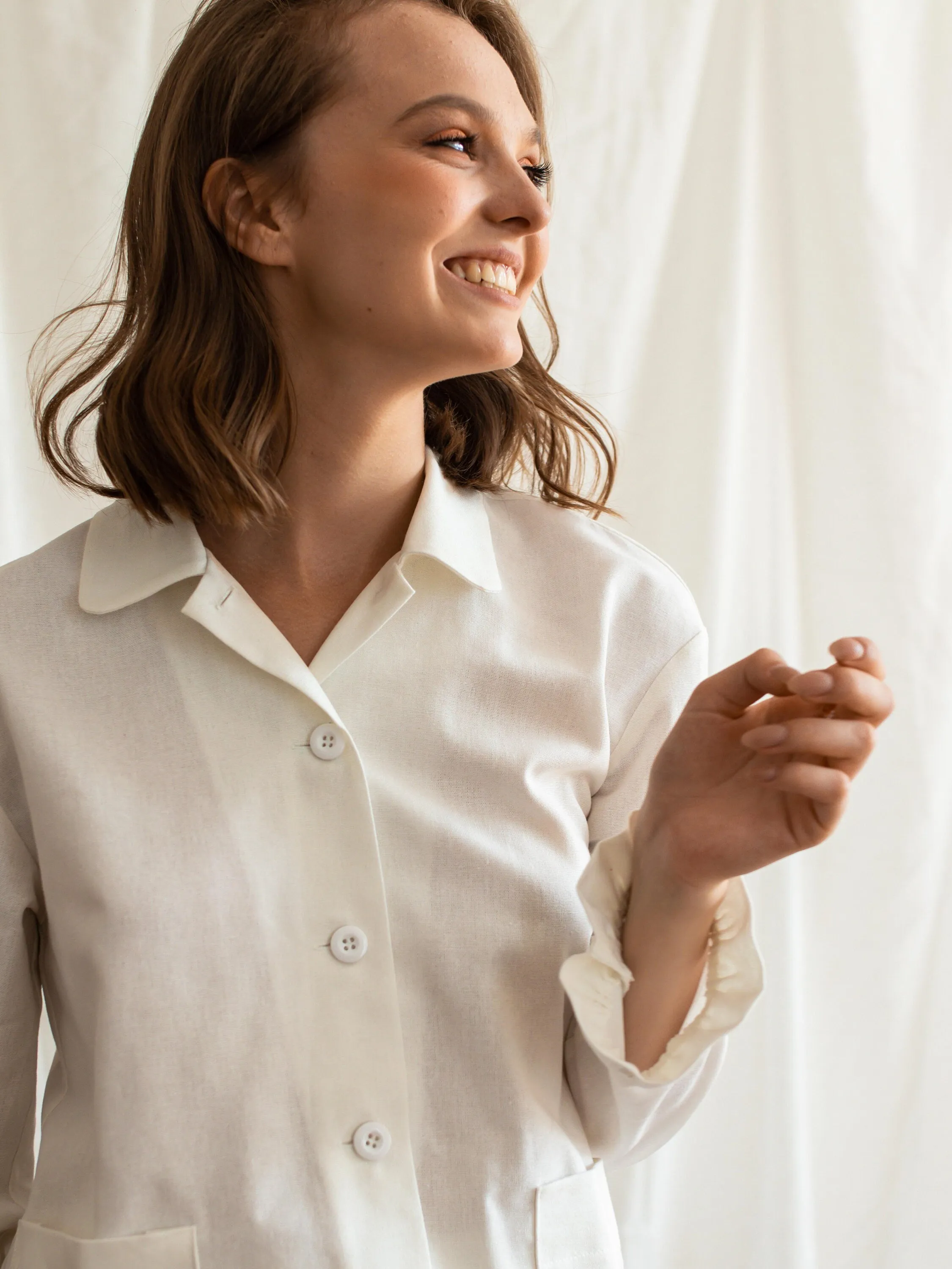 Linen Pajamas Set for Women