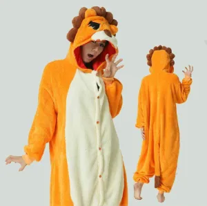 Lion Onesies Hoodie Pajamas Animal Costume Kigurumi Pajamas