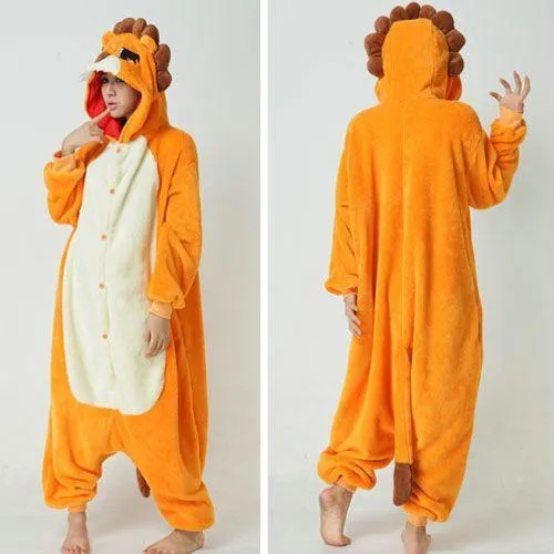 Lion Onesies Hoodie Pajamas Animal Costume Kigurumi Pajamas