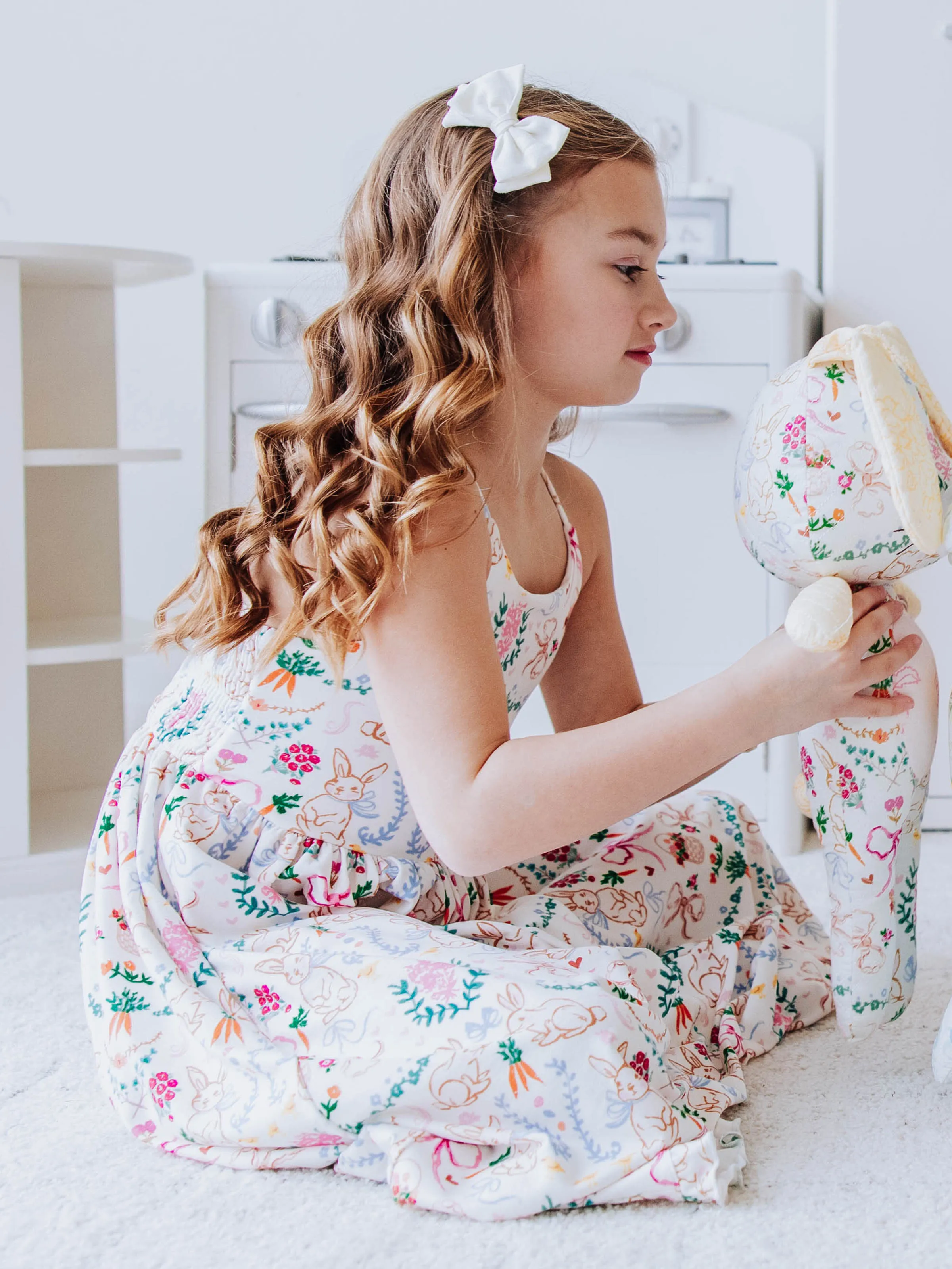 Maxi Play Dress - Down the Bunny Trail