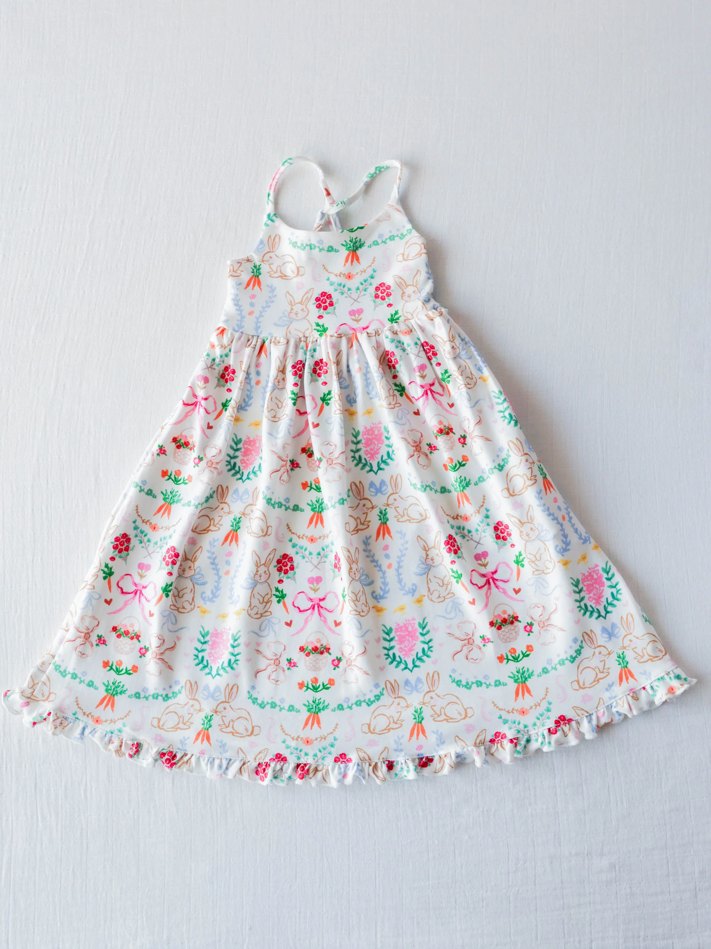 Maxi Play Dress - Down the Bunny Trail