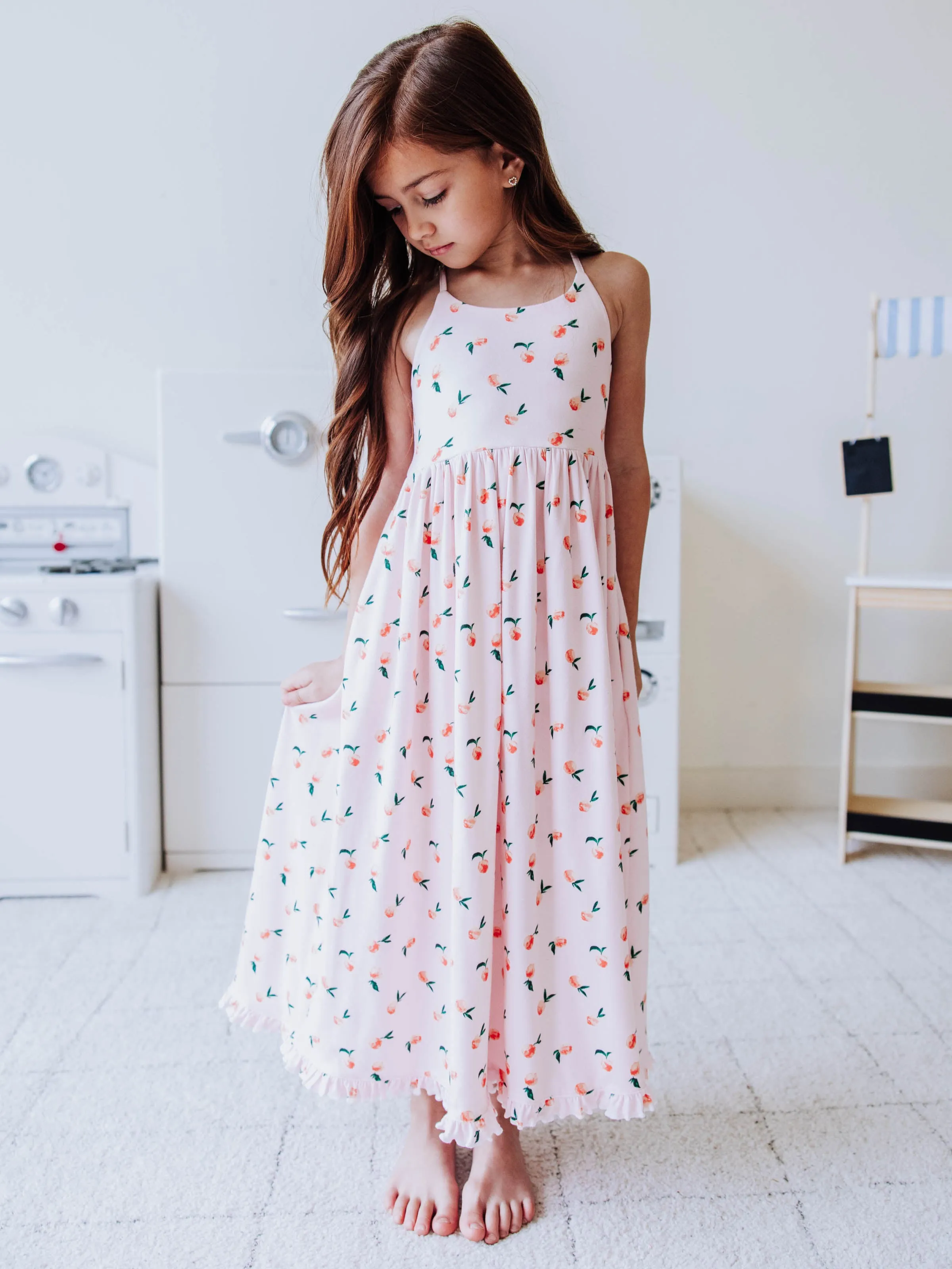 Maxi Play Dress - Peaches