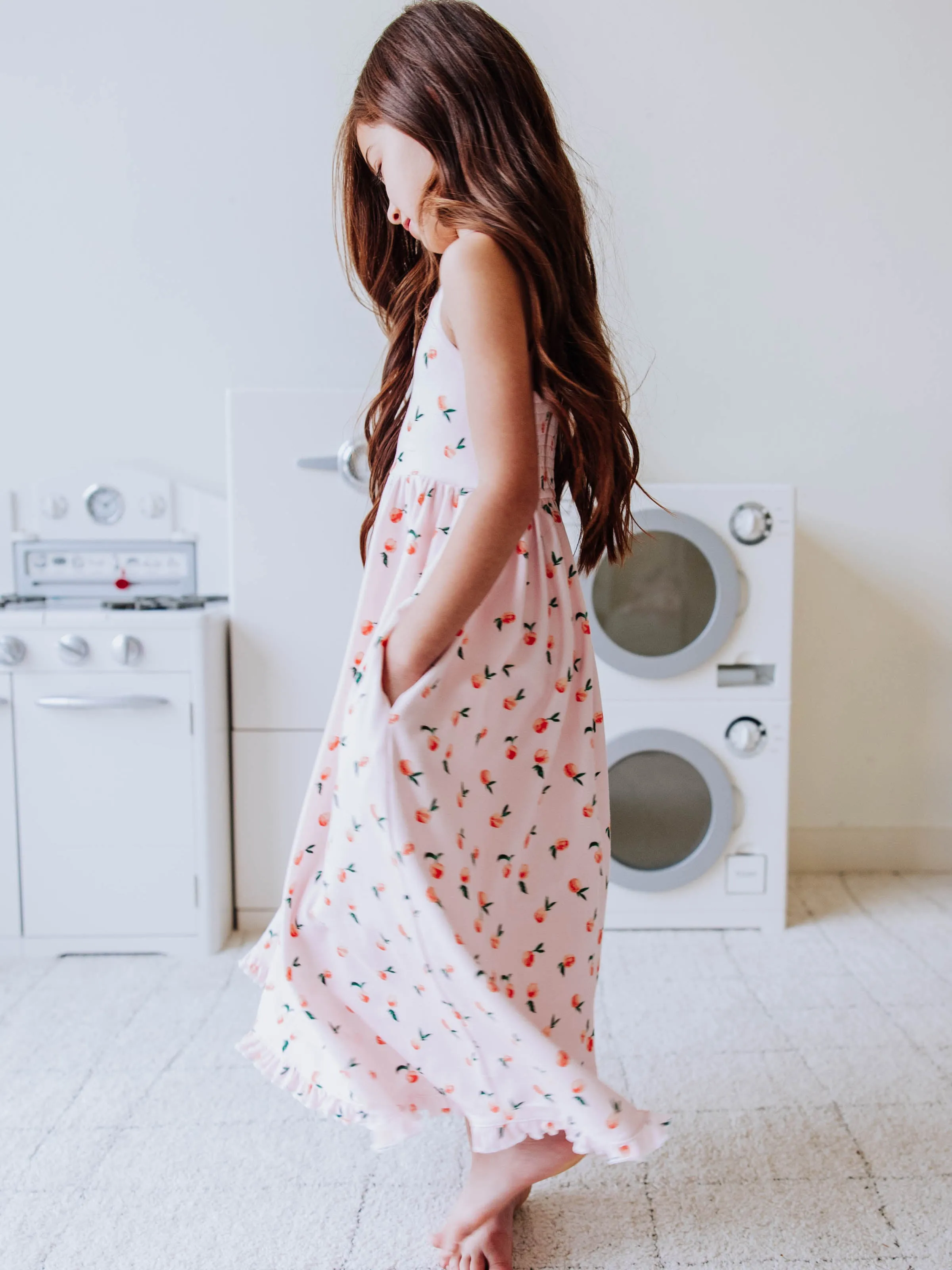 Maxi Play Dress - Peaches