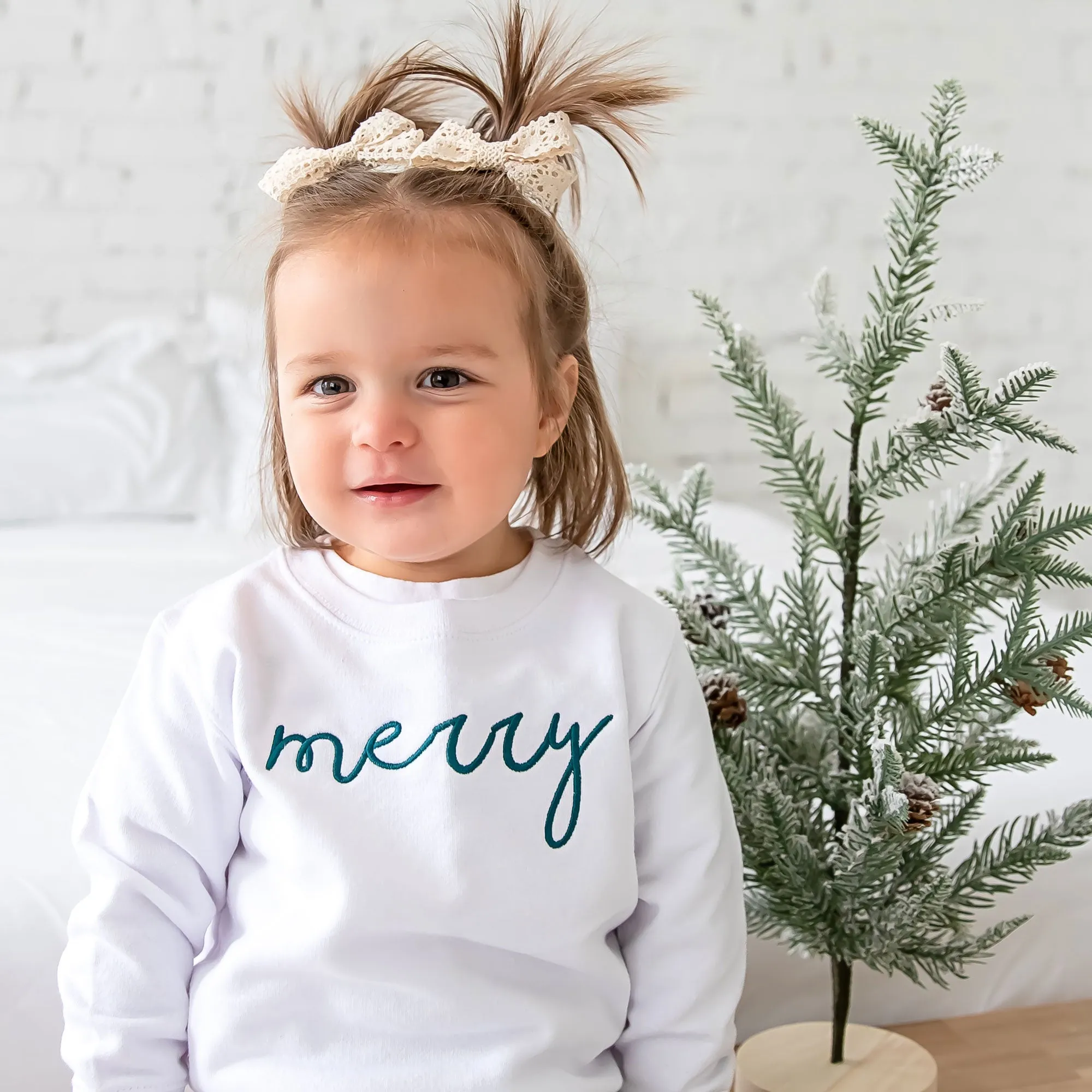 Merry Toddler Crewneck Sweatshirt