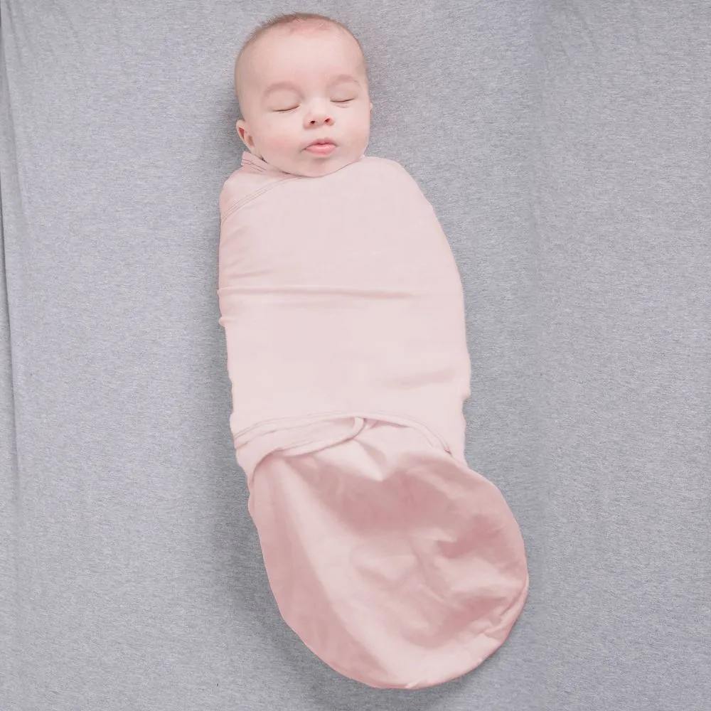 Nested Bean Zen 100% Cotton Swaddle Wrap Classic 0-6M - Soft Pink