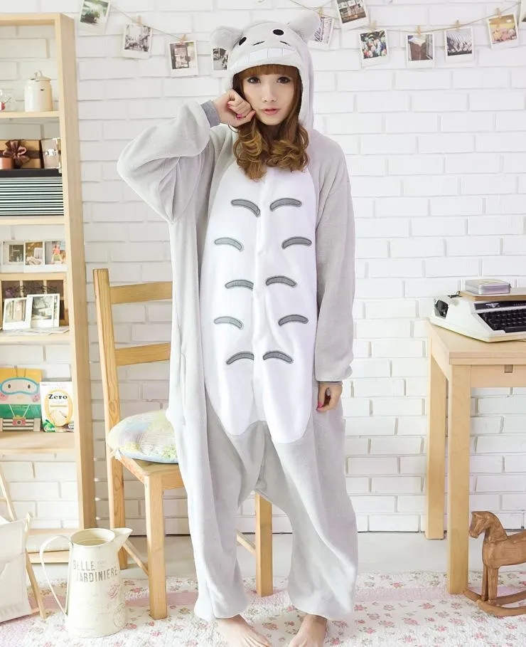 Onesies Hoodie Totoro Pajamas Animal Costume Kigurumi