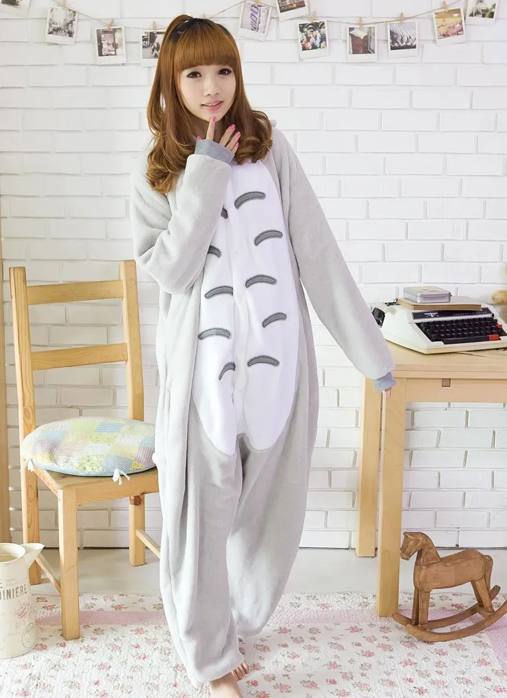 Onesies Hoodie Totoro Pajamas Animal Costume Kigurumi