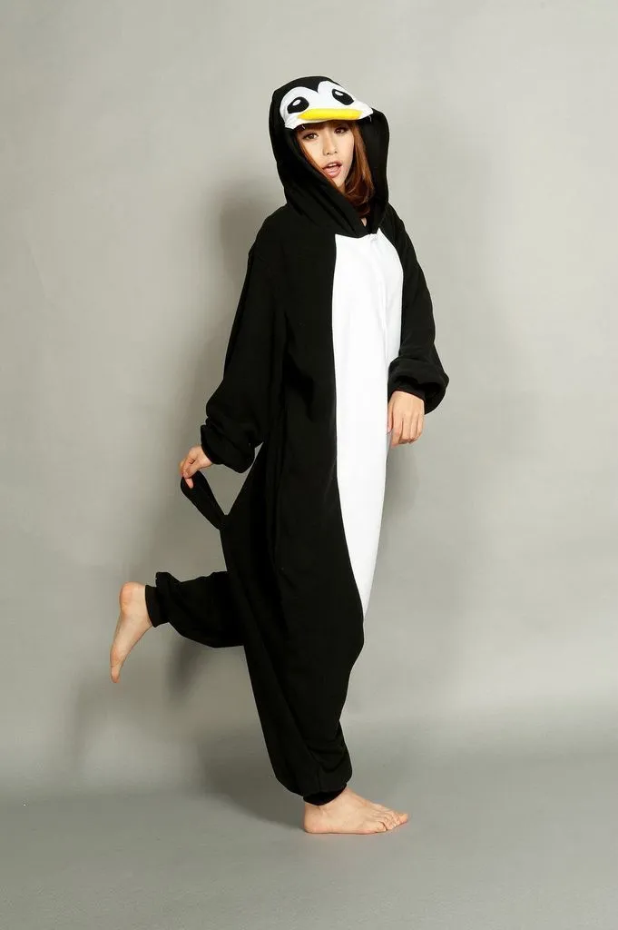 Penguin Onesies Hoodie Pajamas Animal Kigurumi Costume